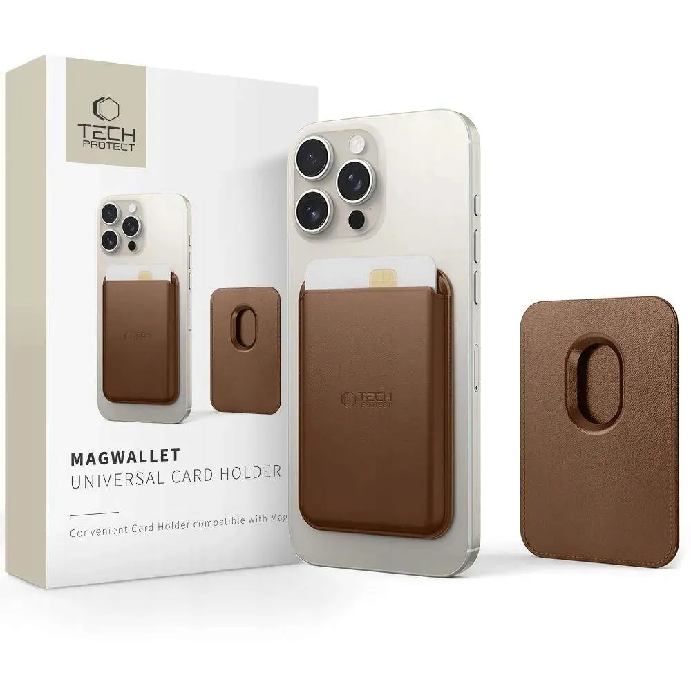 etui-tech-protect-magwallet-do-magsafe-brazowe