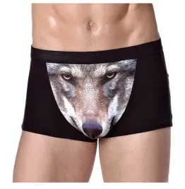 czarne-meskie-bokserki-z-nadrukiem-wilk-wilczek-wolf-prezent-s-m