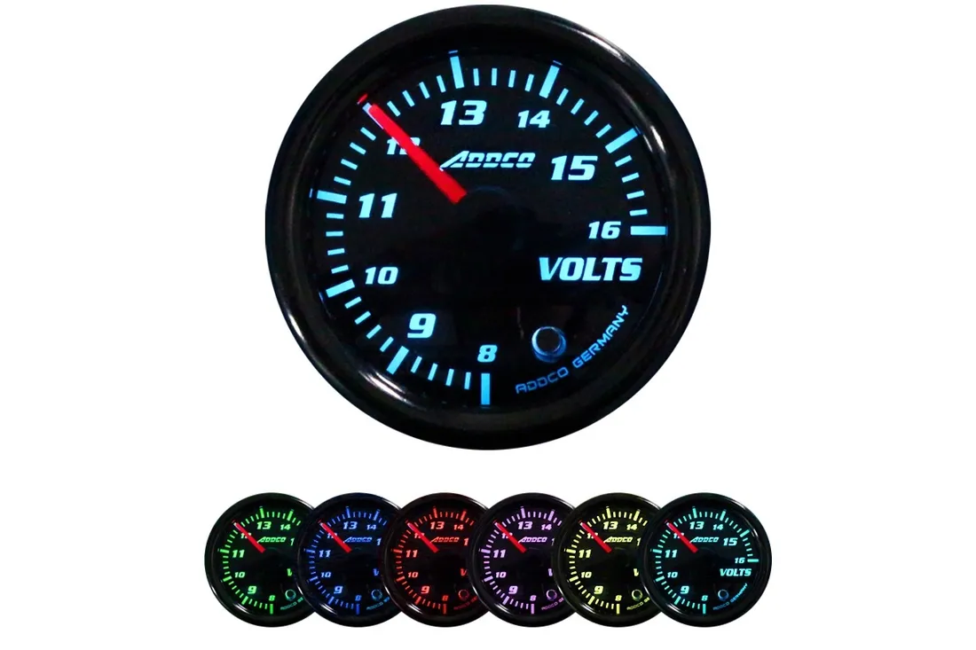 zegar-addco-52mm-volt-stan-nowy