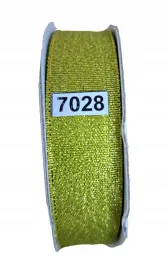 tasiemka-wstazka-brokatowa-38-mm-32-m-kolor-seledynowy-zloty-7028