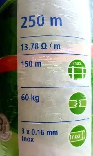 linka-plecionka-basic-250m-pomaranczowa-pastuch-kod-producenta-11-0550