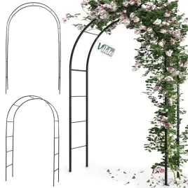 pergola-ogrodowa-dekoracyjna-luk-drabinka-metalowa-solidna-vilde-145x235-cm