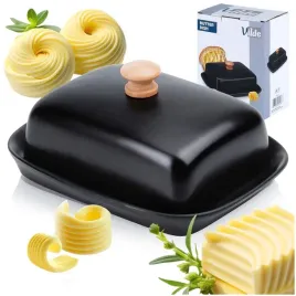 maselniczka-czarna-ceramiczna-z-pokrywka-pojemnik-na-maslo-vilde-16x125-cm