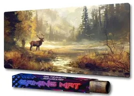 podkladka-pod-mysz-gamingowa-wilk-las-drzewa-100x50-dla-gracza-gaming-pro