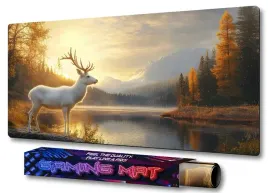 podkladka-pod-mysz-gamingowa-bialy-jelen-100x50-dla-gracza-gaming-pro