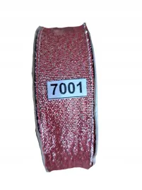 tasiemka-wstazka-brokatowa-25mm-32-m-kolor-czerwono-srebrny-7001