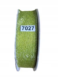 tasiemka-wstazka-brokatowa-25mm-32-m-kolor-seledyn-srebrny-7027