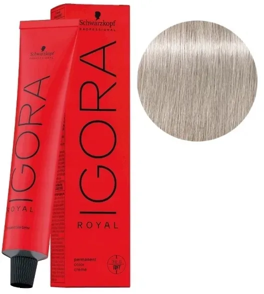 Schwarzkopf Farba Igora Royal 60ml 9,5-1 PASTELOWY POPIELATY
