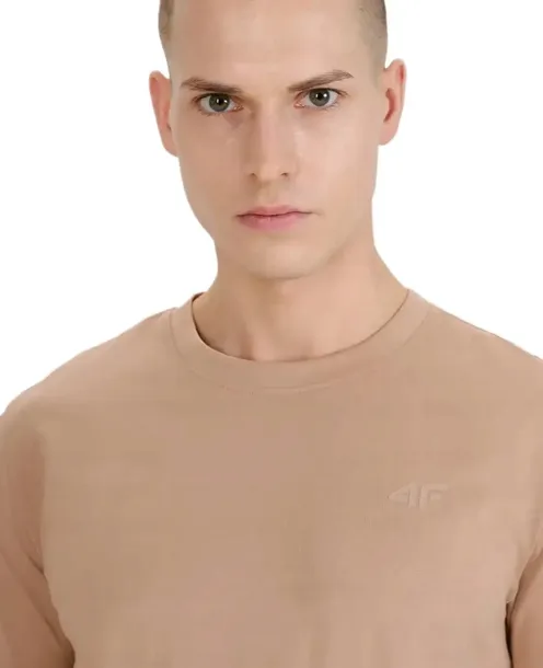 KOSZULKA MĘSKA 4F GŁADKA TSHIRT BAWEŁNA LATO SHM2074 83S r. S