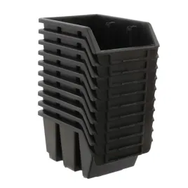 10x-pojemnik-kuweta-organizer-czarny-115x85x60-mm-segregacja-warsztat-garaz