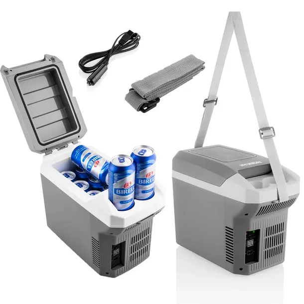 LODÓWKA TURYSTYCZNA SAMOCHODOWA PRZENOŚNA MOBILNA 12V COOL 8L USB HYUNDAI