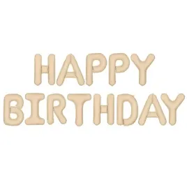 balony-napis-happy-birthday-baner-urodzinowy-girlanda-34m-matowy-bezowy
