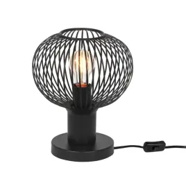 lampa-stolowa-loftowa-czarna-druciana-kula-o23cm-e27-10w-trio