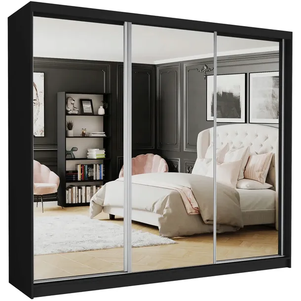 Szafa przesuwna Norvio V 250 cm z lustrami