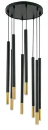 lampa-wiszaca-sopel-due-8xg9-czarno-zlota-nowoczesna-3w-sigma-lighting