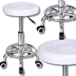 hoker-barowy-krzeslo-fryzjerskie-stolek-taboret-regulowane-obrotowe-bialy