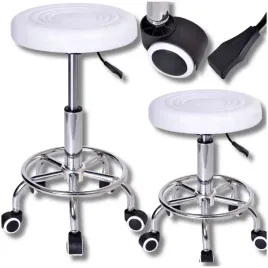 hoker-barowy-krzeslo-fryzjerskie-stolek-taboret-regulowane-obrotowe-bialy