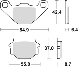 trw-lucas-klocki-hamulcowe-kh67-2-organic-aprilia-pegaso-125-90-91-kymco-j