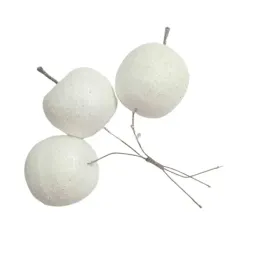 galazka-dekoracyjna-ozdobna-do-stroika-jabluszka-na-piku-biala-15-cm-1-szt