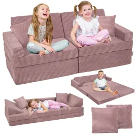 sofa-kanapa-rozkladana-z-poduszkami-materac-dla-dzieci-kiddymoon-kkmp-1400