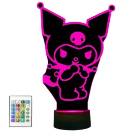 lampka-nocna-biurkowa-3d-led-kolory-pilot-kuromi-hh7-pilot