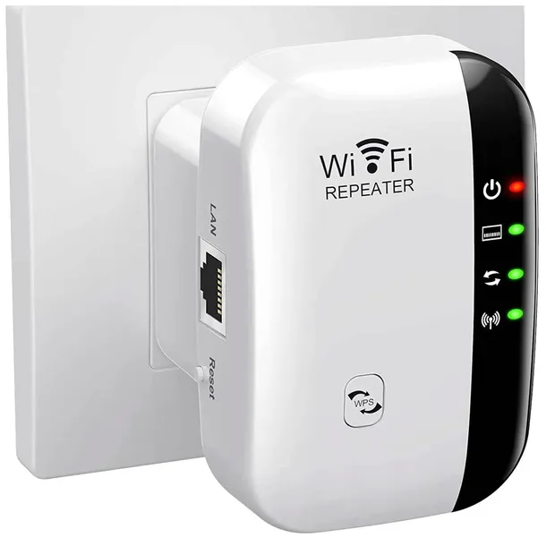 Wzmacniacz Sygnału Wi-Fi Repeater NAJMOCNIEJSZY PRO 300Mbps WPS 2.4GHz