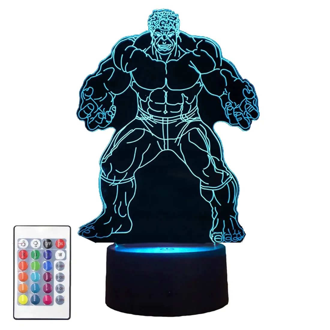 lampka-nocna-3d-led-kolory-pilot-hulk-h8