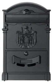 skrzynka-na-listy-gazety-poczte-pocztowa-retro-vintage-czarna-stalowa