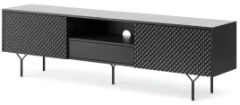 stolik-rtv-szafka-pod-telewizor-czarna-roma-180-cm