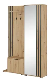 garderoba-lamele-lustro-wieszaki-szafka-artisan