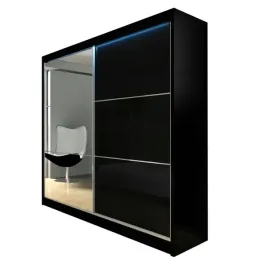 szafa-garderoba-drzwi-przesuwne-led-lustro-200-cm