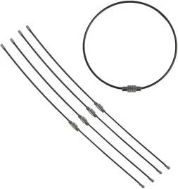 linka-petla-brelok-do-kluczy-czarna-200mm-5-sztuk