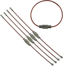 linka-petla-brelok-do-kluczy-czerwona-100mm-5-sztuk