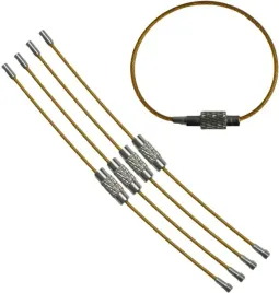 linka-petla-brelok-do-kluczy-zolta-100mm-5-sztuk