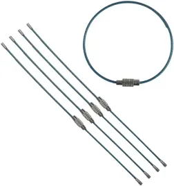 linka-petla-brelok-do-kluczy-niebieska-150mm-5-sztuk