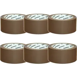 tasma-pakowa-do-wysylek-brazowa-donau-66m-hot-melt-ultra-strong-6-szt