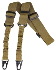 pas-nosny-do-broni-dwupunktowy-bungee-zawieszenie-taktyczne-coyot-khaki