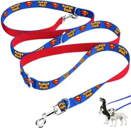 smycz-regulowana-dla-psa-przepinana-treningowa-mocna-we-wzory-25mm-32m