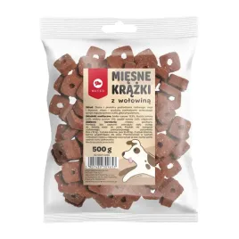 maced-przysmak-dla-psa-smakolyk-smaczek-miesne-krazki-z-wolowina-500g