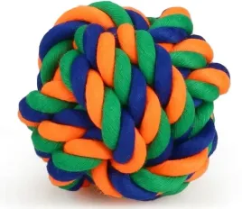 zabawka-gryzak-dla-psa-pilka-pleciona-bawelniana-sznur-kolorowy-do-zabawy