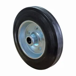 kolo-200mm-metal-guma-stal-ocynowana-z-otworem-opona-bieznik-gumowy