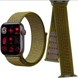 pasek-do-apple-watch-1-2-3-4-5-6-7-8-9-se-42-44-mm-oliwkowy-material