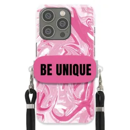 etui-do-iphone-15-pro-case-uchywt-sznurek-czarny-rozowy-marmur-be-unique