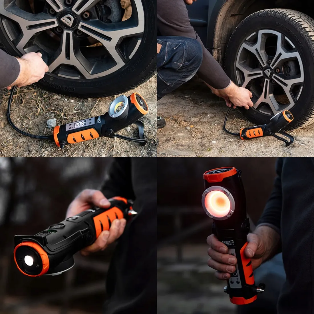 kompresor-akumulatorowy-12v-10-bar-latarka-lampa-led-800lm-4w1-neo-tools