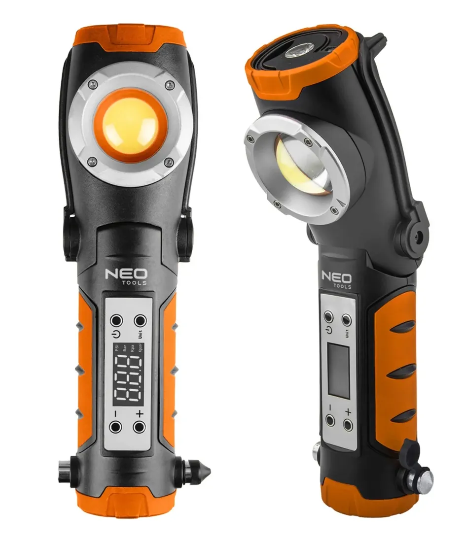 kompresor-akumulatorowy-12v-10-bar-latarka-lampa-led-800lm-4w1-neo-tools-stan-nowy