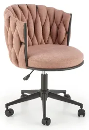 fotel-obrotowy-talon-tapicerowany-w-kolorze-rozowym-halmar