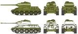 1-72-t-34-85-russian-tank-2-modele-stan-nowy
