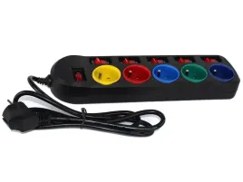 przedluzacz-sieciowy-15m-5-gniazdek-kolor-kd4000-czarny-listwa