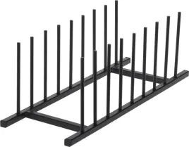 suszarka-na-talerze-metalowa-czarna-ozdobna-34-x-12-cm