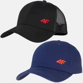 czapka-z-daszkiem-meska-damska-4f-bejsbolowka-bawelniana-2-sztuki-zc03-l-xl
